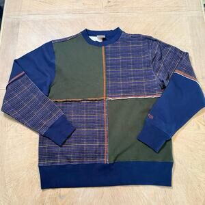 Bodega hidden in plain sight patchwork pullover size large